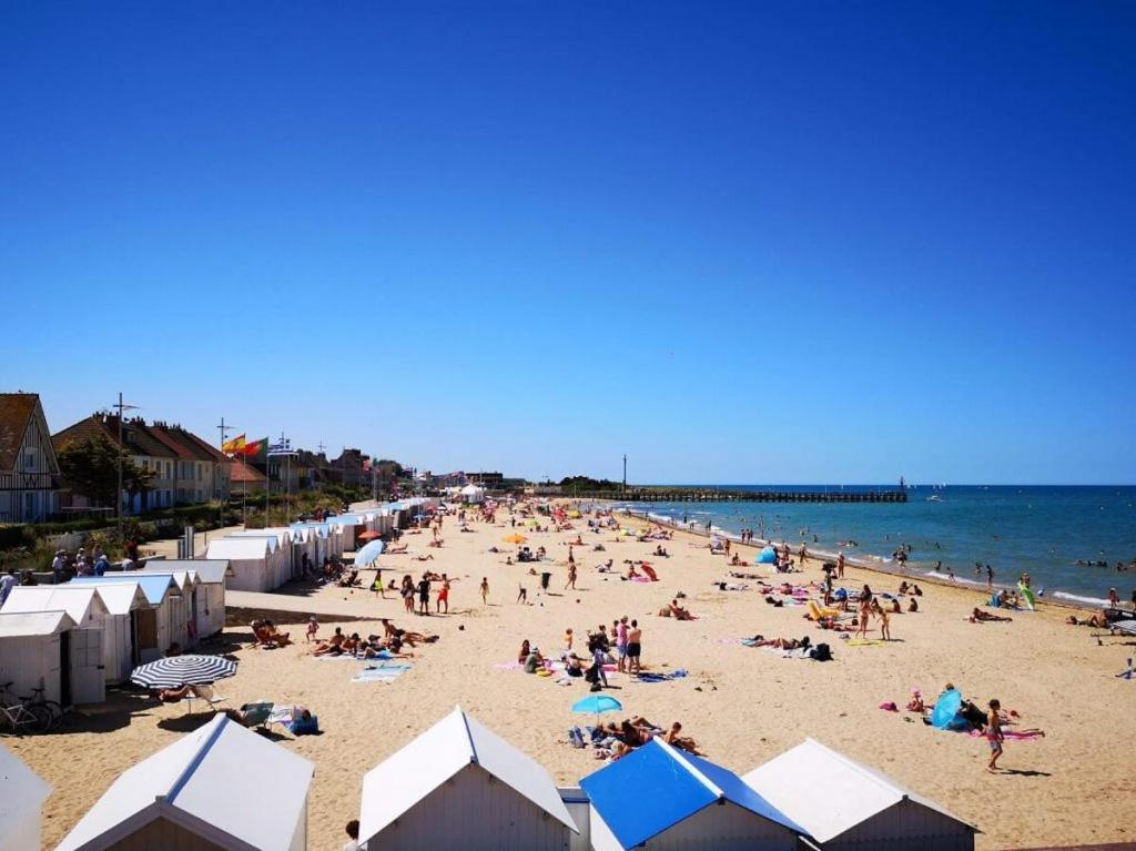 "O'Dbark" - Duplex 2 Etoiles - A 100M De La Plage Avec Jardin Courseulles-sur-Mer Exterior foto